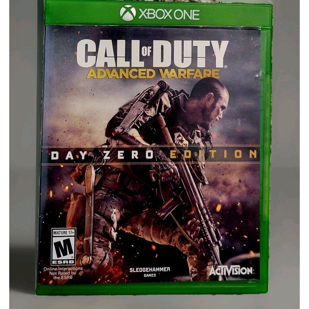 XBOX ONE: CALL OF DUTY ADVANCED WARFARE DAY ZERO EDITION CIB / FAST NXT DAY SHIP